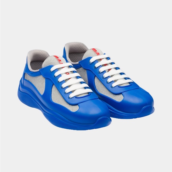 Prada America's Cup Soft Rubber And Bike Fabric Sneaker - Picture 2 of 6